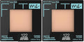 Maybelline Fit Me Matte + Poreless Pressed Powder Creamy Beige 122 - Pack of 2