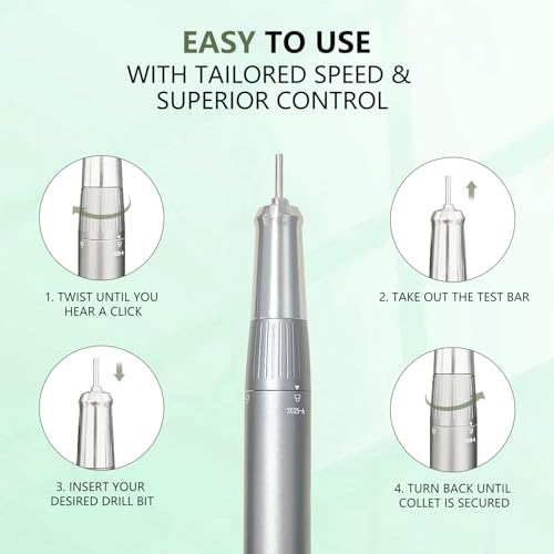 BETE Professional 40000 RPM Cordless Nail Drill Kit with 6 Bits