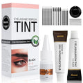 Eyelash & Eyebrow Tint Kit, 2-in-1 Professional Lash & Brow Color