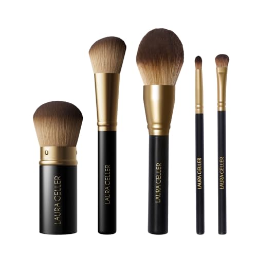 Laura Geller 5pc Full Face Makeup Brush Set - Vegan