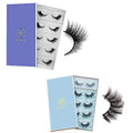 DYSILK Fake Eyelashes Faux Mink Lashes Natural Looking False Eyelashes 5 Pairs Pack