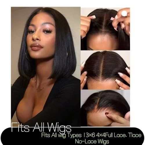 Silicone Wig Cap with Grip Band - Lace Front M/L