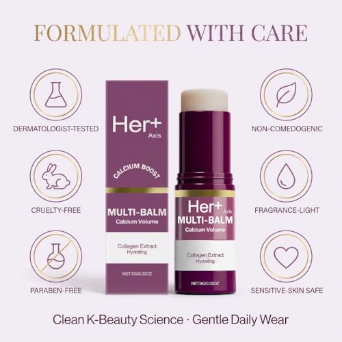 Her+ Anti-Wrinkle Calcium Balm Stick | Eye & Face Moisturizer