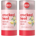 Onyx Professional Cracked Heel Repair Balm Stick, 2 Pack