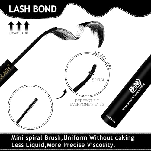 Ninglash Waterproof Lash Bond & Seal Kit for DIY Extensions