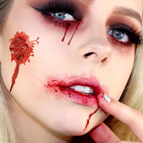30PCS Realistic Temporary Scar Tattoos - Halloween Fake Wounds
