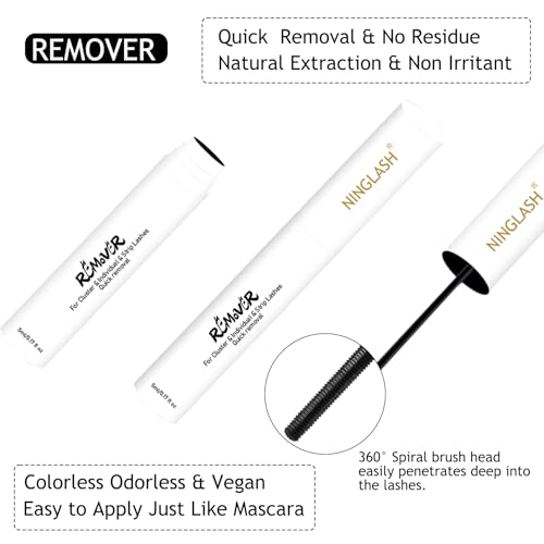 Lash Cluster Glue Remover 5ml - Fast & Gentle Eyelash Extension Remover
