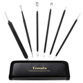 Professional Blackhead Remover Tool Kit - 6 Stainless Steel Extractors
