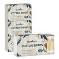 Biodegradable Cotton Swabs - Double-Tipped Bamboo & Cotton (1000 Ct)