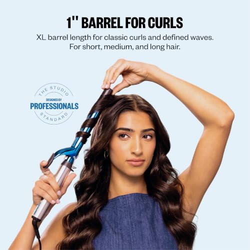 BaBylissPRO Nano Titanium 8-Inch Curling Iron for Long Hair