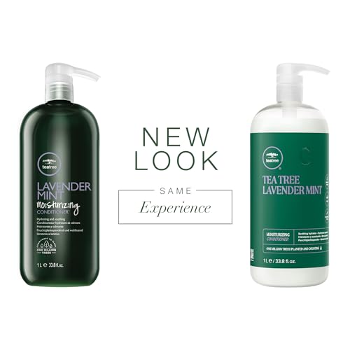 Tea Tree Lavender Mint Moisturizing Conditioner, Hydrates + Soothes, For Coarse + Dry Hair