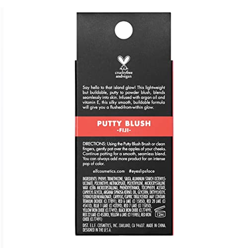 e.l.f. Putty Blush in Fiji - Creamy, High-Pigment Formula
