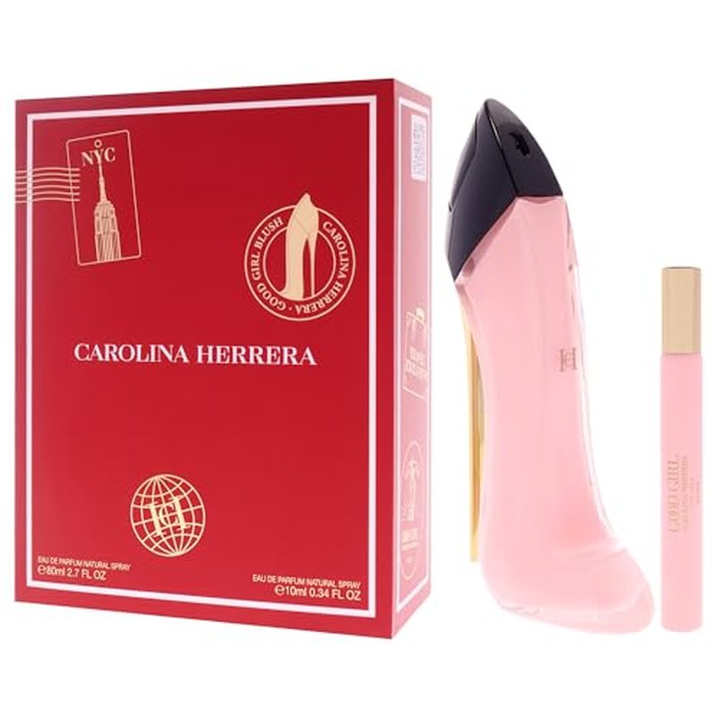 Good Girl Blush Gift Set by Carolina Herrera - 2 Pc EDP 2.7oz & Mini