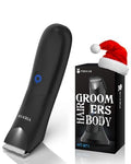 VIKICON Waterproof Manscape Trimmer for Men with LED Light