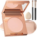 Under Eye Concealer & Brightener Set with Brushes & Mirror