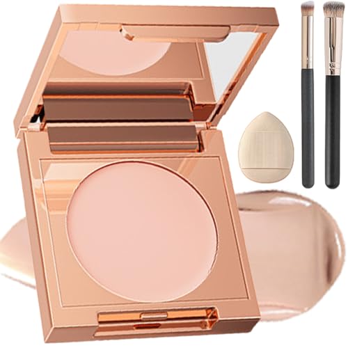 Under Eye Concealer & Brightener Set with Brushes & Mirror