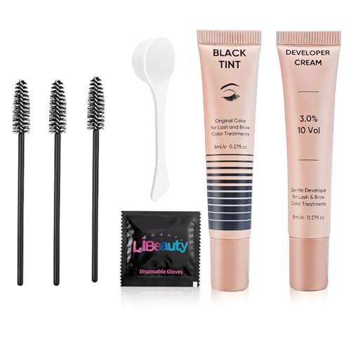 Libeauty Eyelash & Eyebrow Black Color Kit – Lash Tint