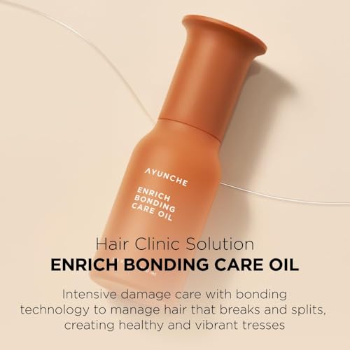 AYUNCHE Bond Repair Hair Care Bundle - Leave-In Cream & Oil