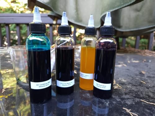 EOSAU 6-Pack 1oz Clear Squeeze Bottles with Twist Caps