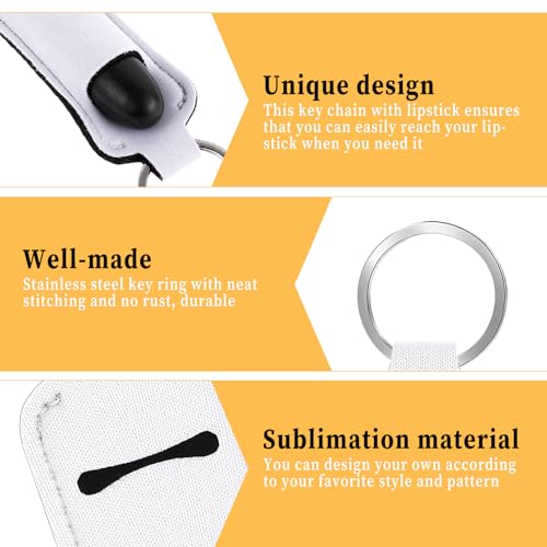 16Pcs Sublimation Chapstick Holder Blanks Neoprene