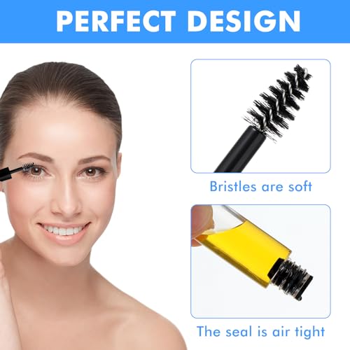 27Pcs Empty Mascara Tubes with Wands - 3ml Travel Size