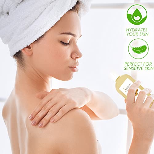 Soapeauty Apricot Kernel Oil Cold Pressed 100% Pure Natural Apricot Oil for Skin, Face, Hair Carrier for Essential Oils, Massage | 64 fl oz