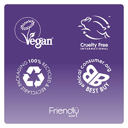 FRIENDLY SOAP Orange Lavender Shaving Bar, 95 GR
