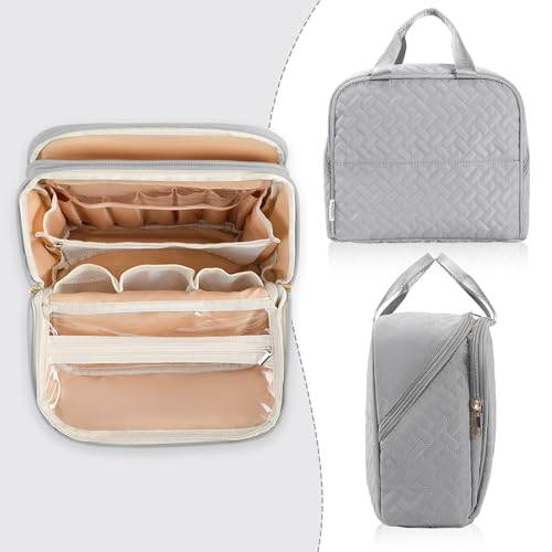 Large Capacity Makeup Bag Organizer with Waterproof Design