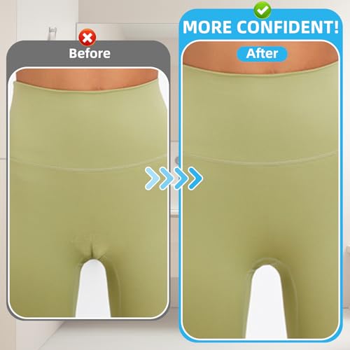 Silicone Camel Toe Concealer Pad - Invisible Reusable (3 Pack)