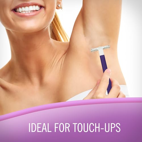 Skintimate Twin Blade Disposable Razor for Women - 12ct