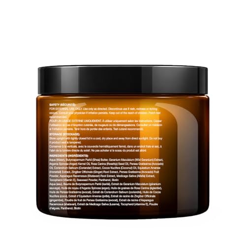 Majestic Pure Avocado & Coconut Hair Mask 16 Fl Oz - Deep Conditioning & Thickenning for All Hair Types