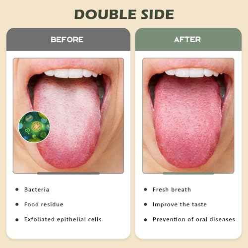Tongue Scraper Cleaner PETA Approved Vegan Natural Eco Fiber Material 100% BPA Free Tongue Scrapers for Oral Care & Hygiene - 3 Count