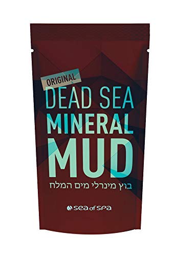 Dead Sea Black Mud 600g | Natural Mineral Clay Skin Treatment