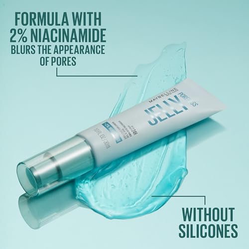 Maybelline Poreless Jelly Primer - Hydrating Blurring, 24HR Wear