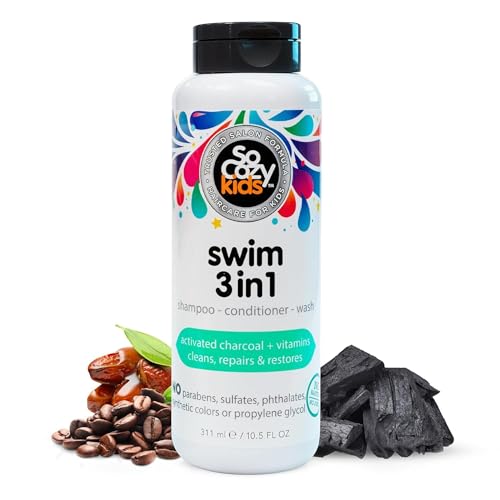 SoCozy Kids Swim 3-in-1 Shampoo, Conditioner & Body Wash