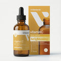 Vitamin C Serum For Face With Hyaluronic and Ferulic Acid 60ml Made In USA - Lightweight Non-Sticky Vit C Serum Face for Hydrating Brighter Smooth Fresh Skin Glow Fast Absorbing