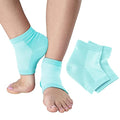 NatraCure Moisturizing Gel Heel Sleeves - 2 Pairs for Cracked Heels