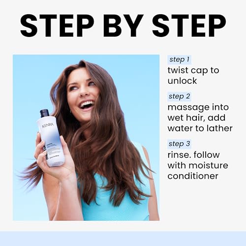 Moisture Shampoo | Boost Hydration | Improve Manageability and Shine | Nourish Dry Hair | Color Safe | Efforless Detangling | Normal to Dry Hair