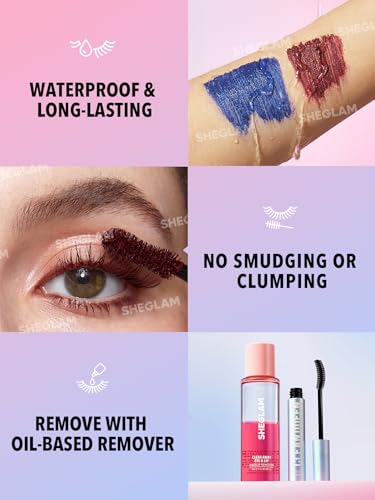 SHEGLAM All-In-One Volume & Length Mascara Waterproof Blue