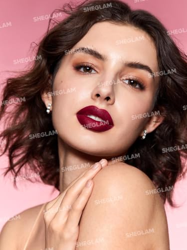SHEGLAM Starlight Velvet Matte Lipstick - Long Lasting Flame Color