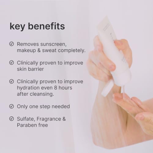 Burnd Hydrating Daily Facial Cleanser - Gentle, Fragrance-Free, 6.7 oz