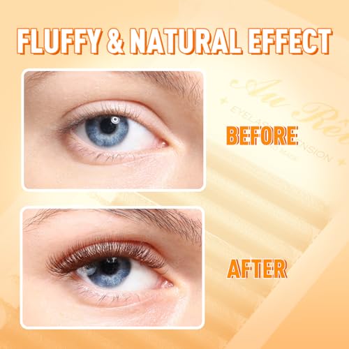 W Eyelash Extensions D Curl 0.07mm 8-15mm Premade Fans Lashes