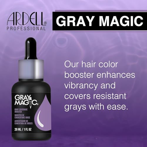 Ardell Gray Magic Hair Color Additive - 1 oz Dropper Bottle (2 Pack)