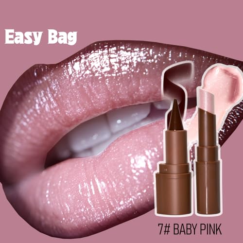 Erinde 07 Gradient Lip & Brown Lip Liner Set - Long-Lasting Nude Lip Kit