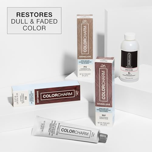 COLORCHARM ShineLuxe Hair Gloss Collection with Cream Developer - 9 Shades
