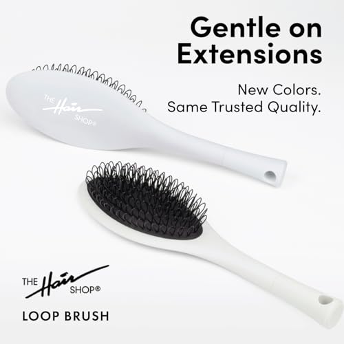 Hair Extension Brush - Loop Detangler for Wigs & Human Hair