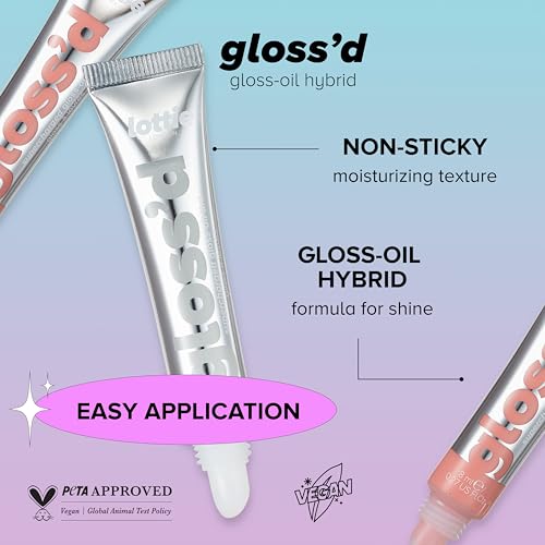 Lottie London Gloss'd in Glass Hydrating Lip Oil Tint