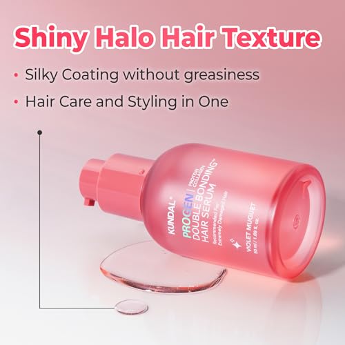 KUNDAL Protein Collagen Hair Serum - Heat Protection & Split End Repair