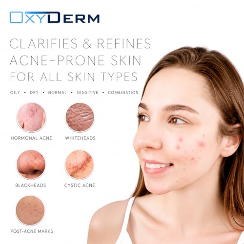 OxyDerm Acne Spot Treatment - Fast-Acting Invisible Formula