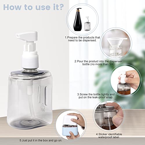 Yamadura Travel Bottles TSA Approved Refillable Containers